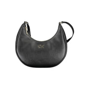 Black Recycled Polyester Women Handbag
