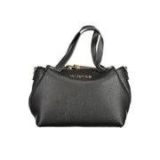 Black Polyethylene Women Handbag