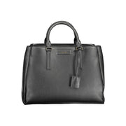 Black Recycled Polyester Women Handbag
