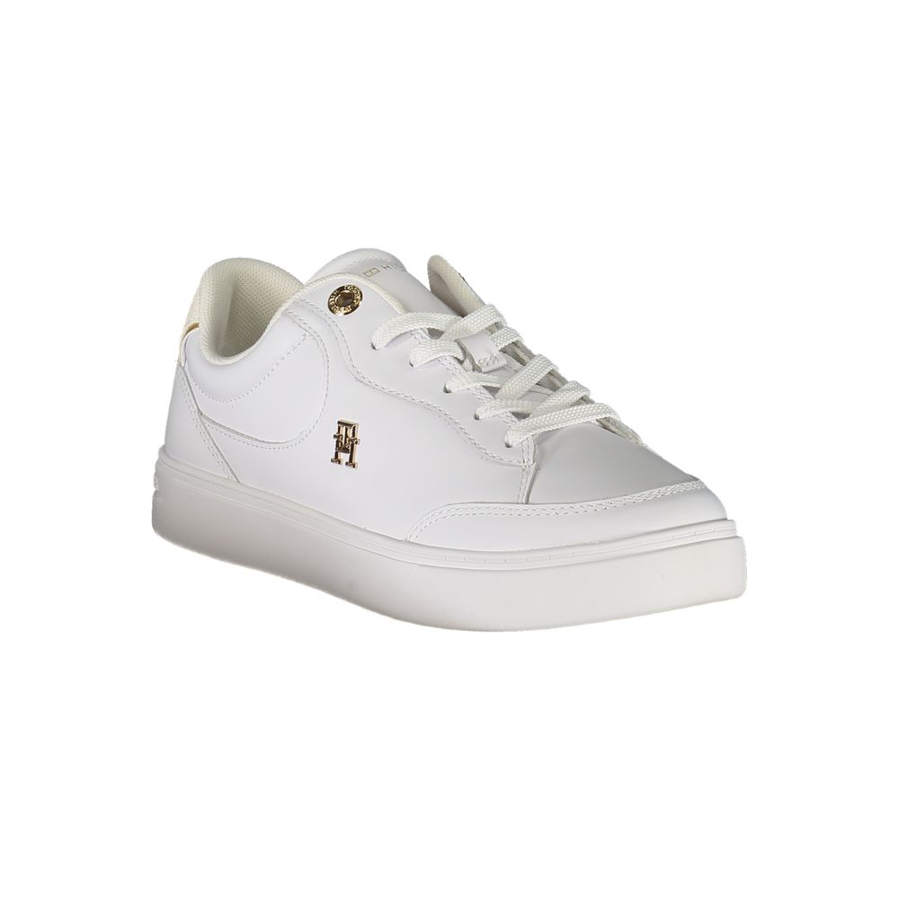 White Leather Women Sneaker