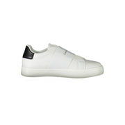 White Polyester Sneaker