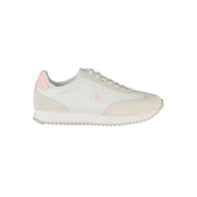 White Leather Women Sneaker