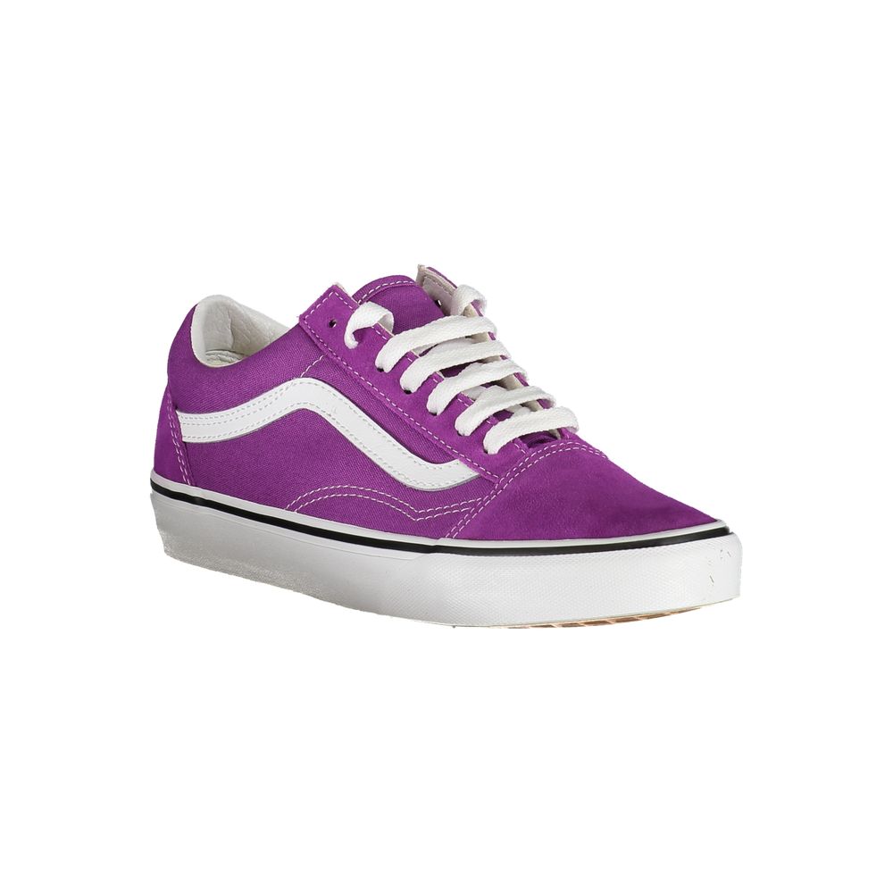 Purple Polyester Sneaker