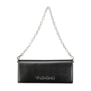 Black Polyethylene Women Handbag
