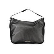 Black Polyethylene Women Handbag