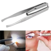 LED Light Eyebrow Tweezer